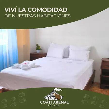 Coati Del Arenal Posada La Fortuna Exterior photo